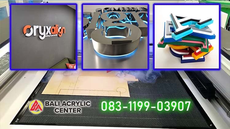 Laser akrilik, laser MDF,Laser multiplek di bali